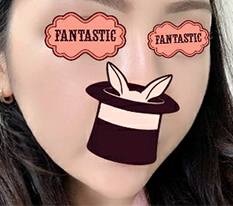 The comfort of not needing contour makeup hahaha