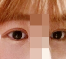 二重のラインが本当に気に入ってます ^^
