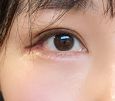 目元が優しくなったって言われます