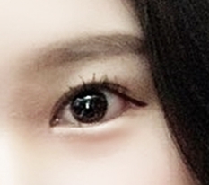 After double eyelid surgery, I got rid of my too-innocent image!!