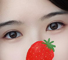 IU-like in-out line!!