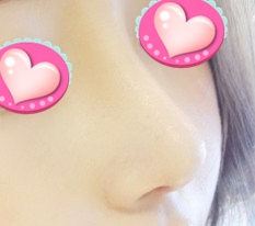 正面も横顔も全部満足で幸せ 笑笑笑笑
